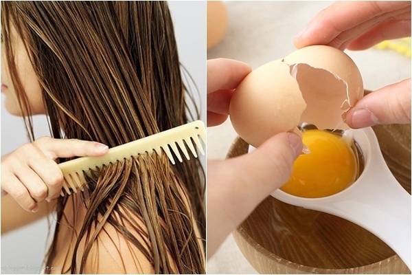 Dưỡng tóc bằng trứng gà