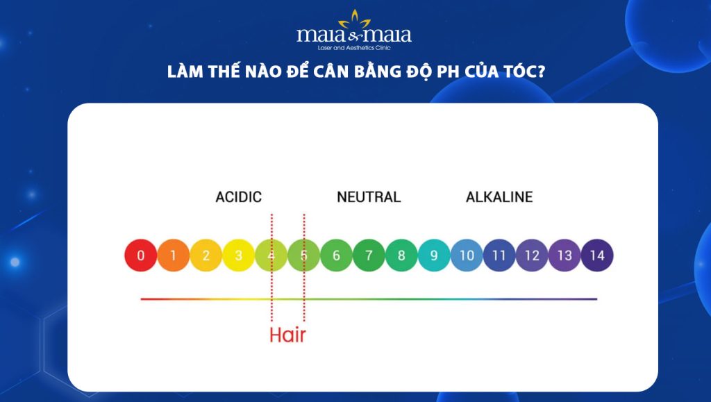 Làm thế nào để cân bằng độ pH của tóc? 1 cân bằng độ ph của tóc