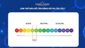 cân bằng độ ph của tóc