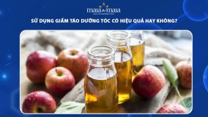 sử dụng giấm táo để dưỡng tóc có hiệu quả không
