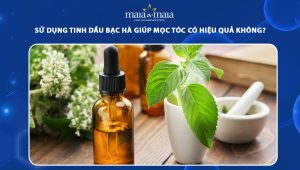 sử dụng tinh dầu bạc hà giúp mọc tóc có hiệu quả không