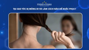 tại sao tóc bị mỏng đi và làm cách nào để khắc phục