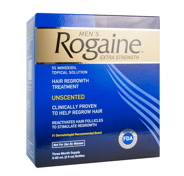 Rogaine với thành phần minoxidil 5%