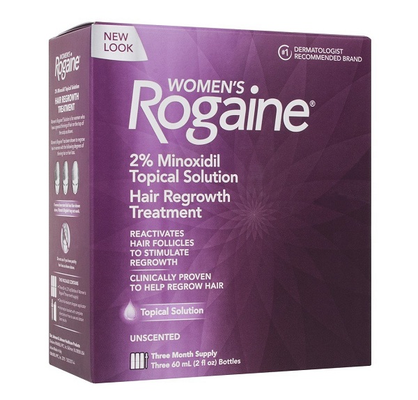 Rogaine phiên bản minoxidil 2% dành cho nữ