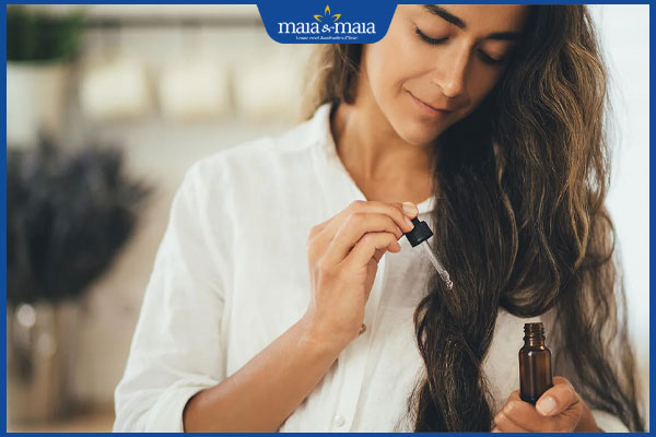 dưỡng tóc bằng tinh dầu oải hương