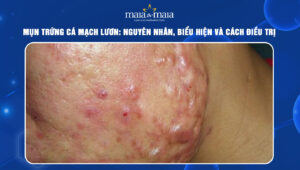 mụn trứng cá mạch lươn