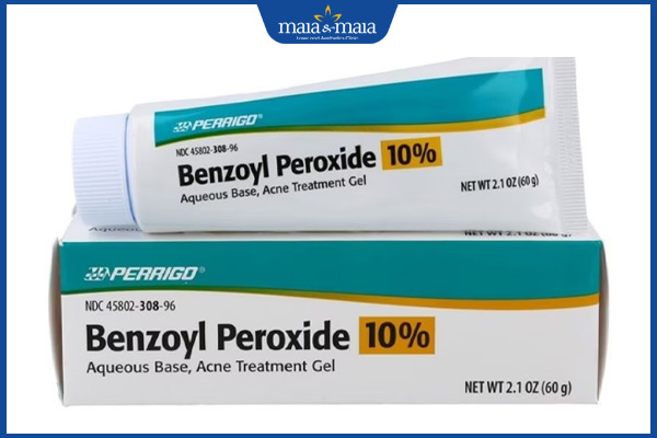 thuốc benzoyl peroxide trị mụn