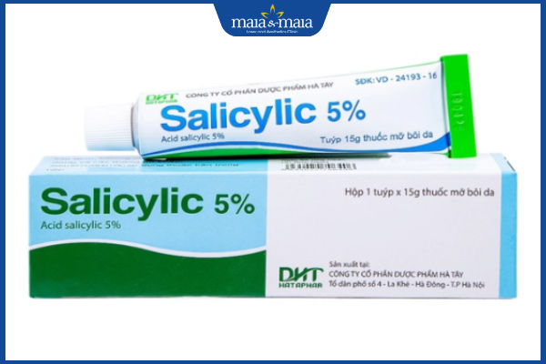 Thuốc trị mụn trứng cá salicylic
