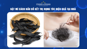 cách nấu bồ kết trị rụng tóc