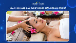 massage giảm rụng tóc