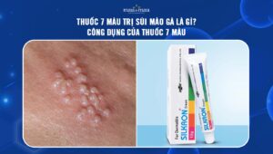 thuốc 7 màu trị sùi mào gà