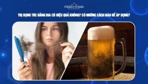trị rụng tóc bằng bia