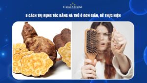trị rụng tóc bằng hà thủ ô