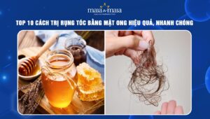 trị rụng tóc bằng mật ong