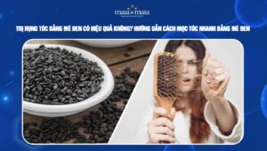 Trị rụng tóc bằng mè đen