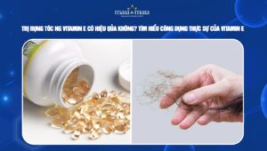 Trị rụng tóc bằng vitamin E