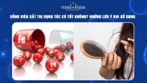 uống viên sắt trị rụng tóc