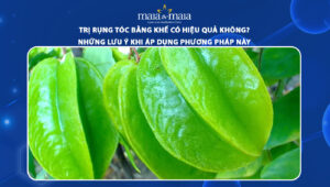 trị rụng tóc bằng khế