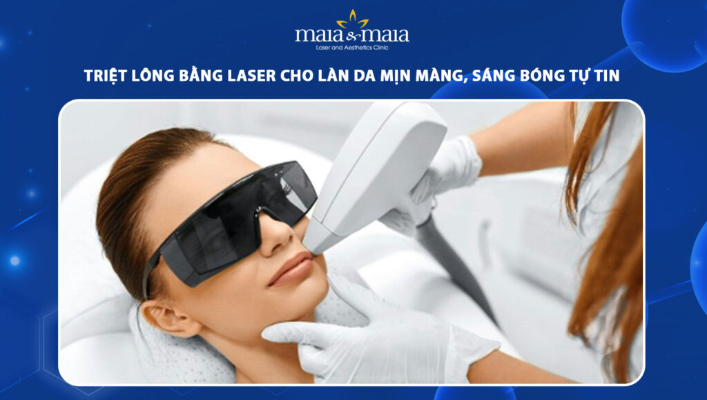 triệt lông bằng laser