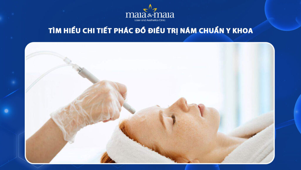 phác đồ điều trị nám