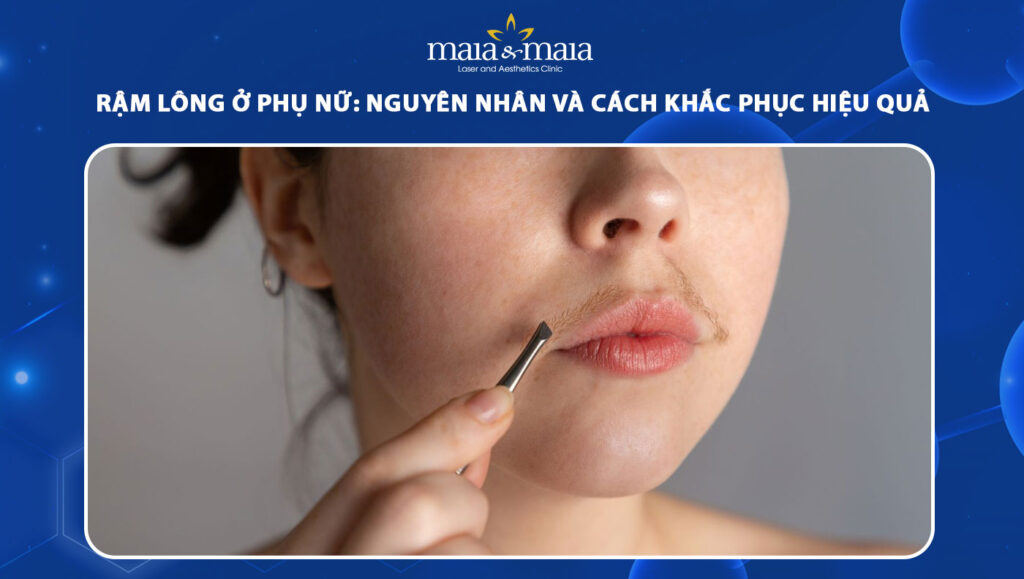 rậm lông ở phụ nữ