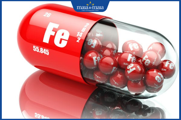 Rụng tóc do thiếu máu là như nào? Cách khắc phục an toàn 7 bổ sung sắt