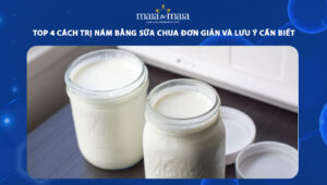 cách trị nám bằng sữa chua