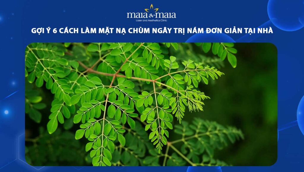 chùm ngây trị nám