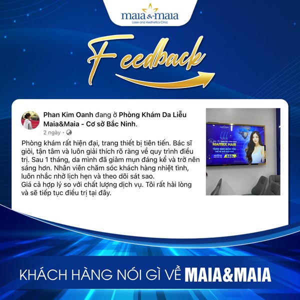 review fb trị mụn bắc ninh