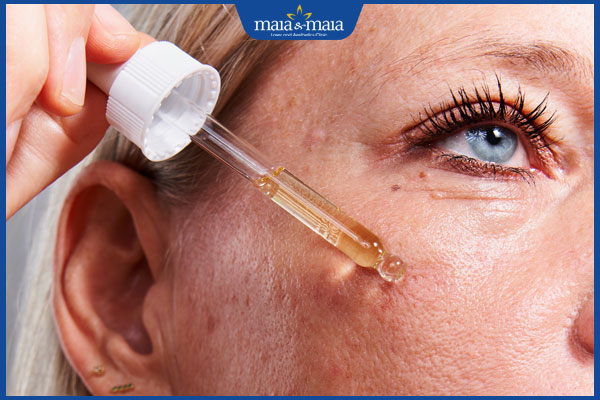 dùng retinol trị nám