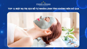 mặt nạ trị sẹo rỗ