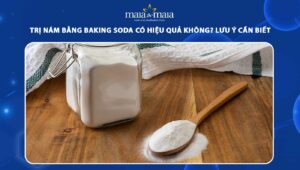 trị nám bằng baking soda
