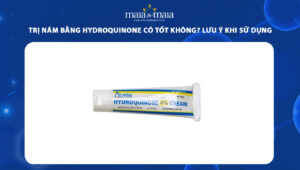 trị nám bằng hydroquinone