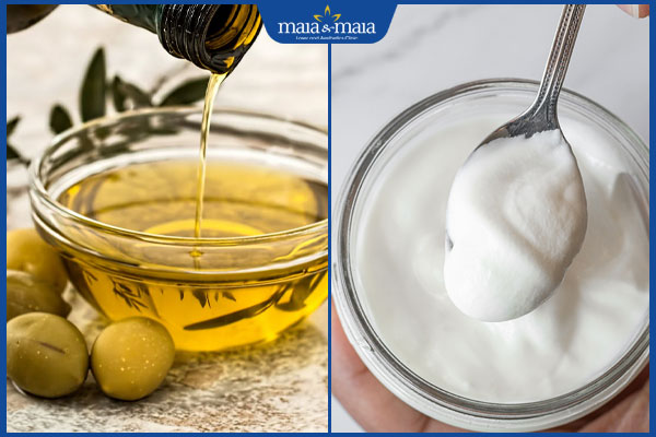 6 cách trị sẹo bằng dầu oliu thực hiện đơn giản tại nhà 4 dầu oliu và sữa chua