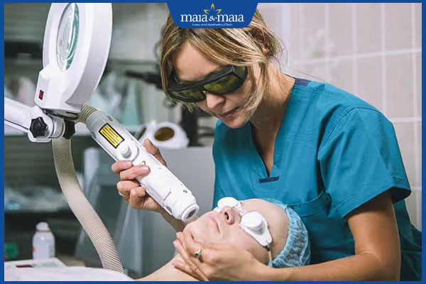 laser trị sẹo thâm