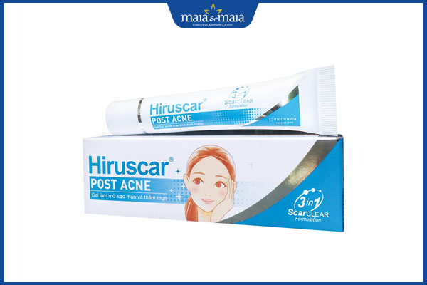 thuốc bôi sẹo rỗ hiruscar