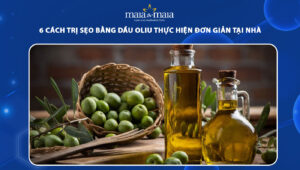 trị sẹo bằng dầu oliu