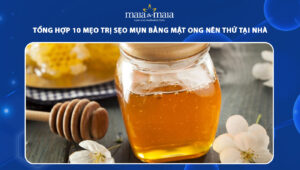 trị sẹo bằng mật ong