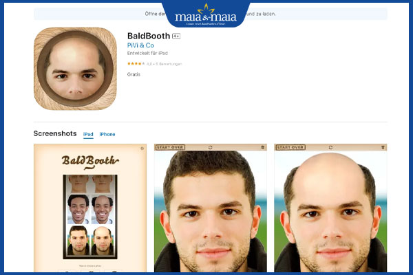app BaldBooth