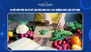 bị đồi mồi nên ăn gì