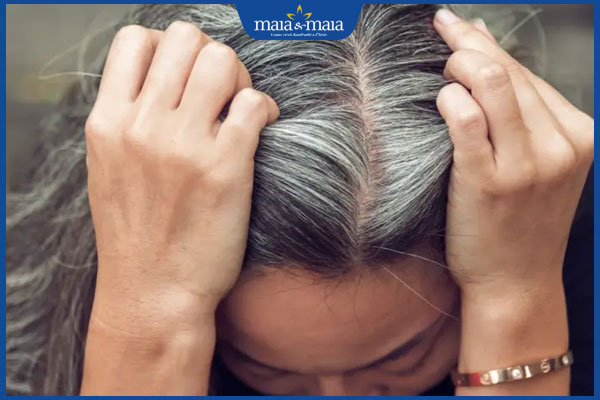 căng thẳng bạc tóc