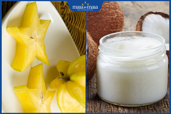 Hướng dẫn các cách trị tóc bạc sớm bằng khế chua đơn giản 5 khế chua và dầu dừa