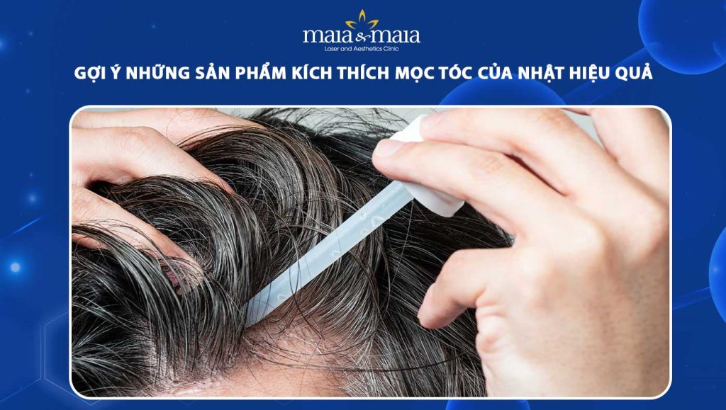 kích thích mọc tóc của nhật