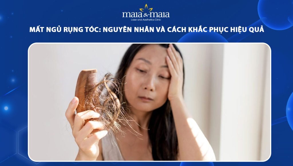 mất ngủ rụng tóc