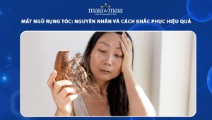 mất ngủ rụng tóc