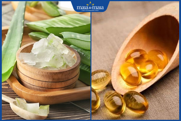 6 mẹo trị đồi mồi bằng nha đam đơn giản chỉ trong 10 phút 5 nha đam vitamin e