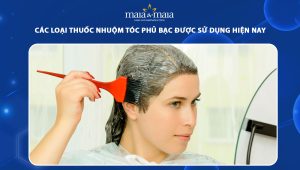 nhuộm tóc phủ bạc