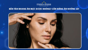 sau khi đốt tàn nhang có nên rửa mặt không