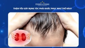 thận yếu gây rụng tóc