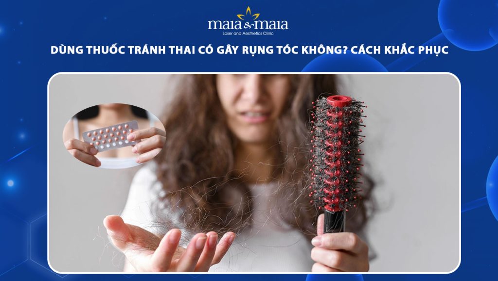 thuốc tránh thai có gây rụng tóc